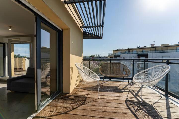 Bordeaux Merignac Appartement 2 Pieces - 2 Terrasses Eksteriør bilde